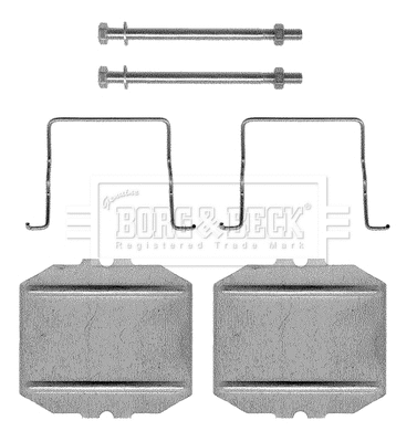 Accessory Kit, disc brake pad (BBK1102)