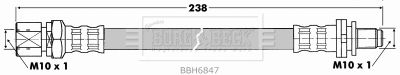 Brake Hose (BBH6847)