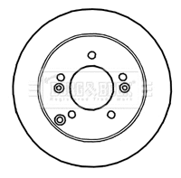 Brake Disc (BBD4671)