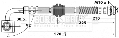 Brake Hose (BBH7069)