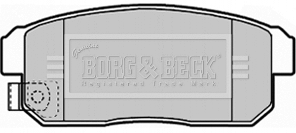 Brake Pad Set, disc brake (BBP1921)