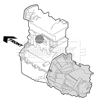 Mounting, engine