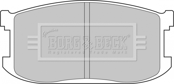 Brake Pad Set, disc brake (BBP1265)