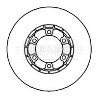 Brake Disc (BBD4303)
