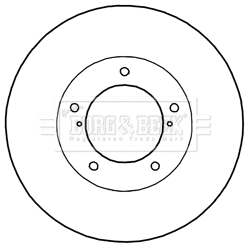 Brake Disc (BBD6003S)