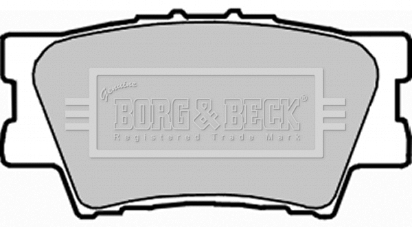 Brake Pad Set, disc brake (BBP1990)
