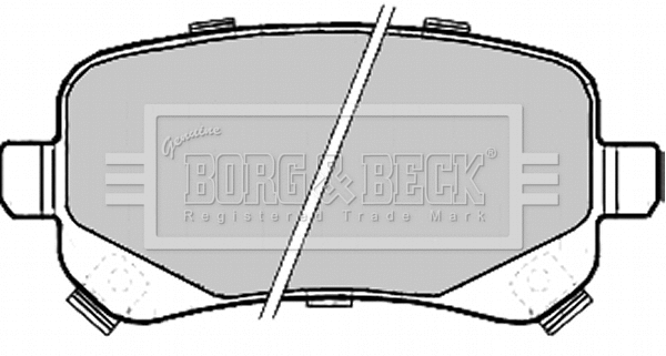 Brake Pad Set, disc brake (BBP2209)