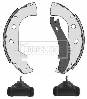 Brake Shoe Set (BBS1101K)