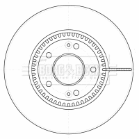Brake Disc (BBD4523)
