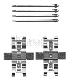 Accessory Kit, disc brake pad (BBK1500)