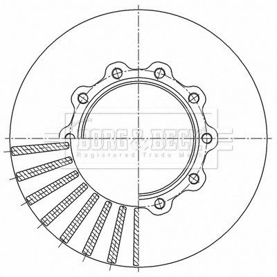 Brake Disc (BBD32625)