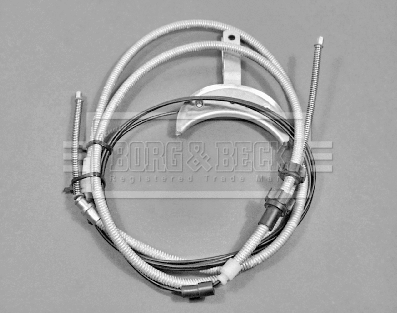 Cable Pull, parking brake (BKB1344)