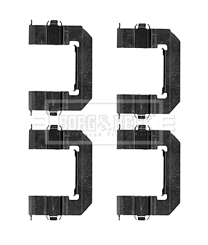 Accessory Kit, disc brake pad (BBK1547)