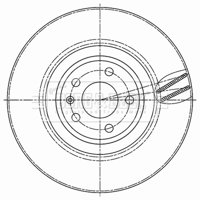Brake Disc (BBD6190S)