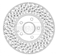 Brake Disc (BBD4490)