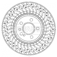 Brake Disc (BBD5782S)