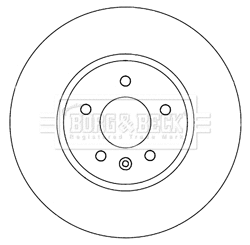 Brake Disc (BBD6013S)