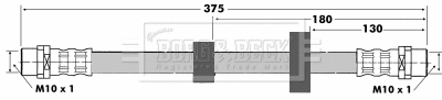Brake Hose (BBH6869)