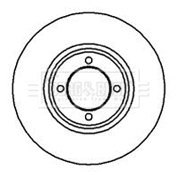 Brake Disc (BBD4724)