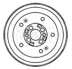Brake Drum (BBR7140)