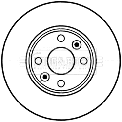 Brake Disc (BBD5226)