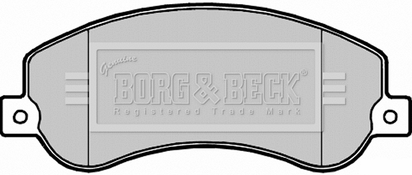 Brake Pad Set, disc brake (BBP2281)