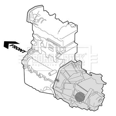 Mounting, engine