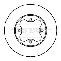 Brake Disc (BBD4986)