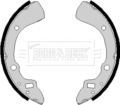 Brake Shoe Set (BBS6166)