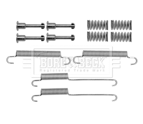 Accessory Kit, parking brake shoes (BBK6216)