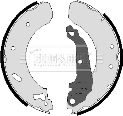 Brake Shoe Set (BBS6032)