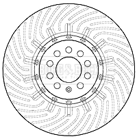 Brake Disc (BBD5809S)