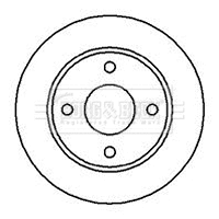 Brake Disc (BBD4077)