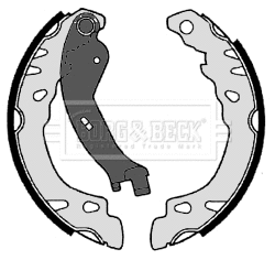 Brake Shoe Set (BBS6346)