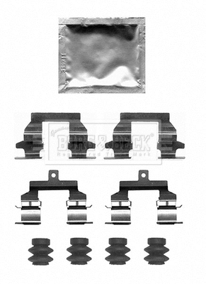 Accessory Kit, disc brake pad (BBK1628)