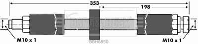 Brake Hose (BBH6850)