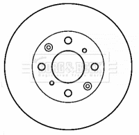 Brake Disc (BBD4423)