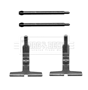 Accessory Kit, disc brake pad (BBK1366)