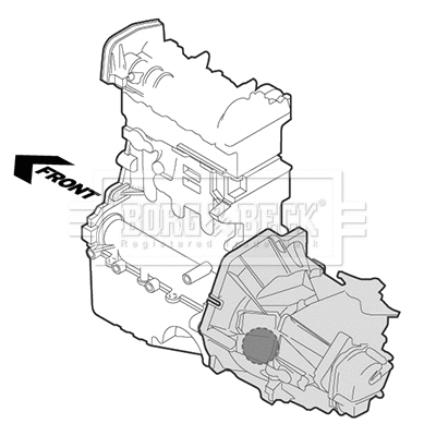 Mounting, engine