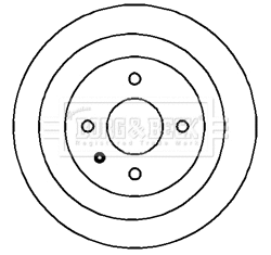 Brake Drum (BBR7106)