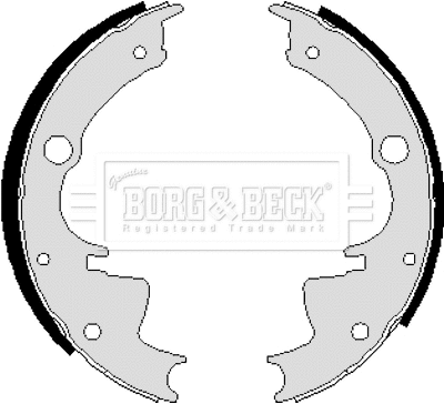 Brake Shoe Set (BBS6021)