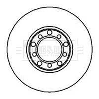 Brake Disc (BBD4829)