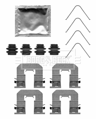 Accessory Kit, disc brake pad (BBK1675)