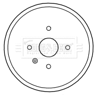 Brake Drum (BBR7214)