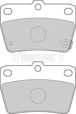 Brake Pad Set, disc brake (BBP1804)
