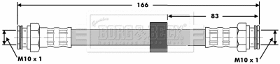 Brake Hose (BBH6707)