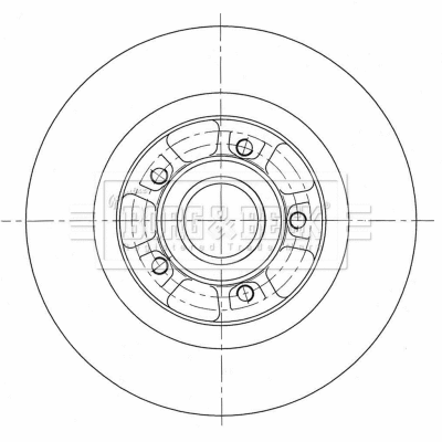 Brake Disc (BBD6069S)