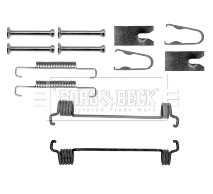 Accessory Kit, parking brake shoes (BBK6164)