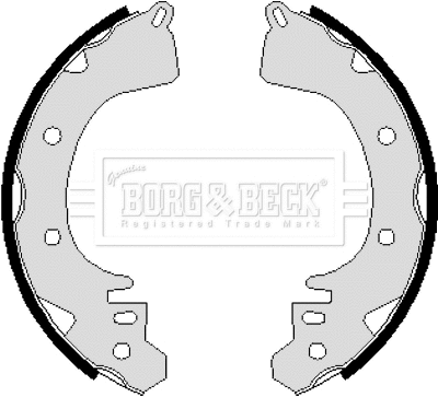 Brake Shoe Set (BBS6098)