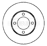 Brake Disc (BBD5863S)